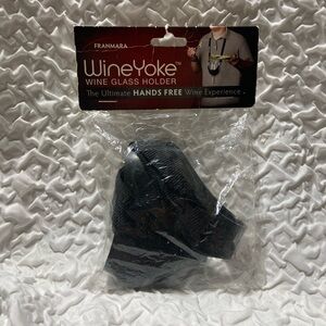 Franmara WineYoke Glass Holder NWT Perfect Gift
